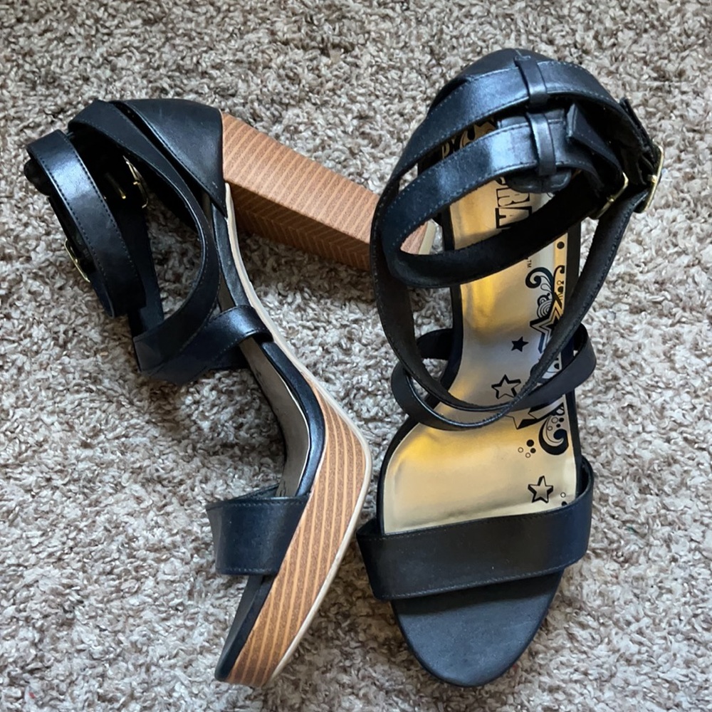 Brash platform heels